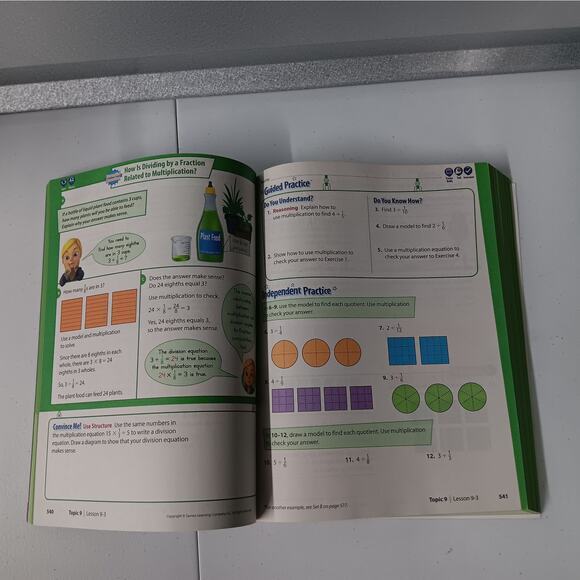 EnVision Math Grade 5 Package Volumes 1 & 2‎ Common Core Workbook Bundle - Picture 8 of 11
